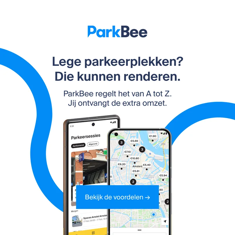 LinkedIn ad for ParkBee: Lege parkeerplekken? Die kunnen renderen.